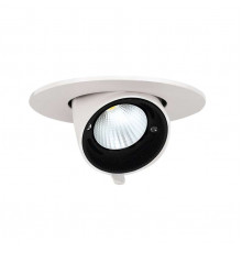 Светильник светодиодный PLED DL4 WH Downlight 18Вт 4000К IP40 24град. ДВО встраив. поворотн. Pro+ JazzWay 5021884