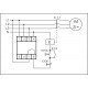 Реле контроля фаз CZF-B (3х400/230+N 8А 1перекл. IP20 монтаж на DIN-рейке) F&F EA04.001.002