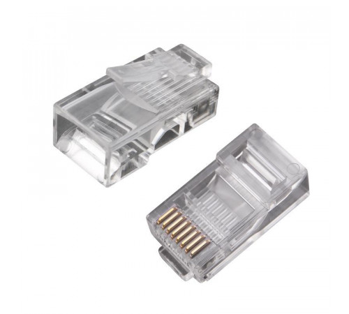 Разъем RJ45 8P8C кат.5E UTP (уп.100шт) PROCONNECT 05-1021-3