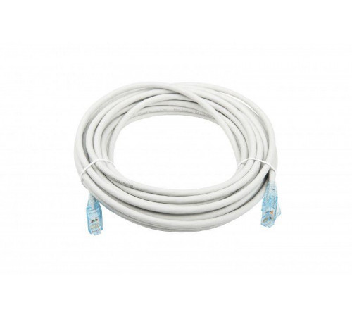 Патч-корд PC-LPM-UTP-RJ45-RJ45-C6-10M-LSZH-GY U/UTP кат.6 LSZH 10м сер. Hyperline 41843