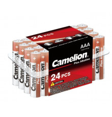 Элемент питания алкалиновый AAA/LR03 1.5В Plus Alkaline LR03-PB24 (уп.24шт) Camelion 7615