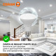 Лампа светодиодная LED Value LV R80 90 11SW/840 11Вт рефлектор матовая E27 230В 10х1 RU OSRAM 4058075582729