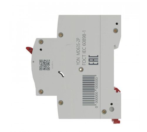 Выключатель автоматический модульный 2п B 6А 4.5кА YON max MD63S YON MD63S-2PB6