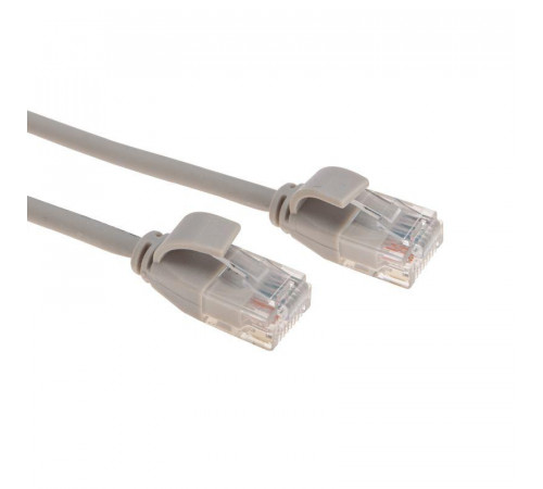 Патч-корд U/UTP CAT 6A (10G) RJ45-RJ45 28AWG LSZH сер. 1м Rexant 02-0380-1