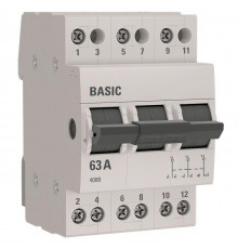 Переключатель трехпозиционный 3п 63А Basic EKF tps-3-63