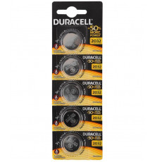 Элемент питания CR2032 5х1 (блист. 20шт) Duracell Б0035495