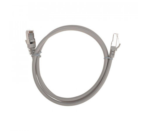 Патч-корд F/UTP CAT 6 RJ45-RJ45 26AWG LSZH сер. 1м Rexant 02-0210-1