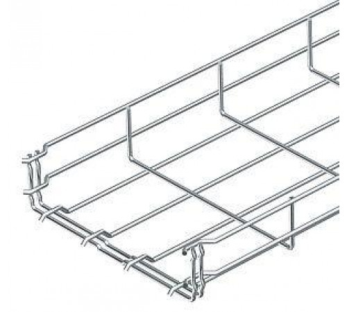 Лоток проволочный 300х55 L3000 сталь 4.8мм GRM 55 300 G оцинк. OBO 6001448