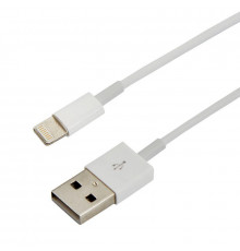 Кабель USB для iPhone 5/IPad 4/ipod 5 бел. Rexant 18-1121