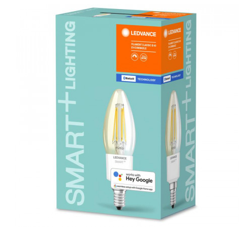 Лампа светодиодная SMART+ Filament Classic Dimmable 40 4Вт/2700К E14 LEDVANCE 4058075486102