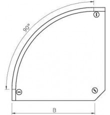 Крышка для угла горизонтального 90град. осн.200 DFB 90 200 DD OBO 7130546