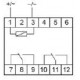 Реле промежуточное PK-2P/Un (монтаж на DIN-рейке 35мм 24В AC/DC 2х8А 2P IP20) F&F EA06.001.008