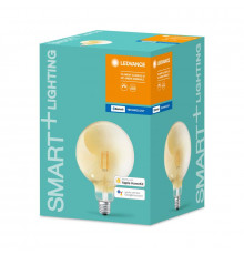 Лампа светодиодная SMART+ Filament Globe Dimmable 55 6Вт/2400К E27 LEDVANCE 4058075208599