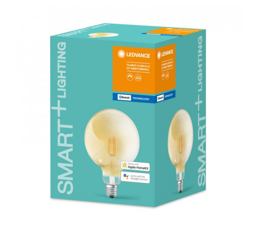 Лампа светодиодная SMART+ Filament Globe Dimmable 55 6Вт/2400К E27 LEDVANCE 4058075208599