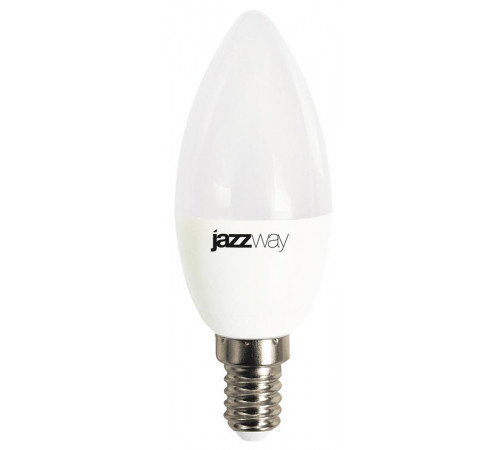 Лампа светодиодная PLED-LX 8Вт C37 свеча 4000К нейтр. бел. E14 Pro JazzWay 5025271