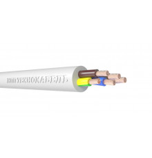 Провод ПВС 5х2.5 (4х2.5+1х2.5) 380В Б (бухта) (м) Технокабель 00-00148780