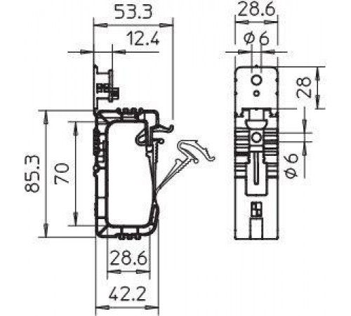 Крепление групповое Grip 20х NYM 3х1.5 2031 20 SP OBO 2205408