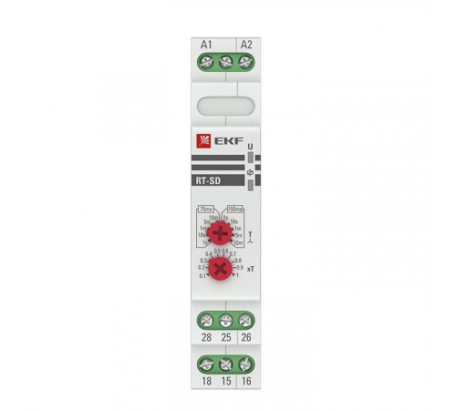 Реле времени RT-SD для двигателей "звезда-треугольник" EKF rt-sd