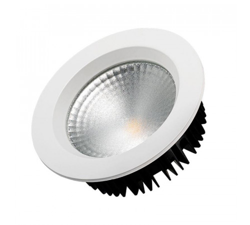 Светильник светодиодный LTD-145WH-FROST-16W Day White 110deg IP44 металл 3 года Arlight 021494