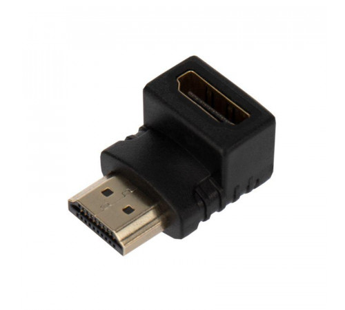 Переходник аудио гнездо HDMI - штекер HDMI угловой блист. Rexant 06-0176-A