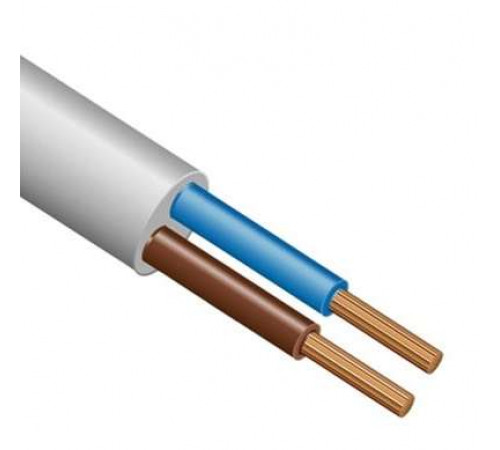 Провод ПВС 2х1.5 Б (бухта) (м) ЭЛЕКТРОКАБЕЛЬ НН 000007180