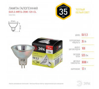 Лампа галогенная GU5.3-MR16-35W-12V-Cl ЭРА C0027355