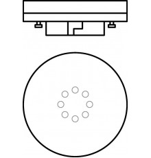 Лампа светодиодная LED Value LVGX5360 8SW/865 8Вт GX53 230В 2х5 RU (уп.5шт) OSRAM 4058075584297