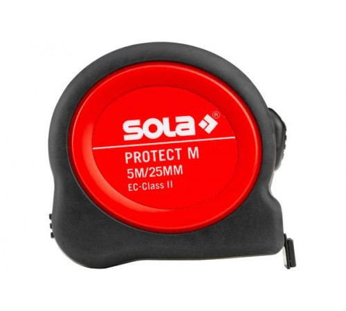 Рулетка магнитная Protect M PE 525 L=5м 25мм II класс SOLA 50570601