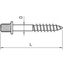 Дюбель M8х35мм 985 M8 35 OBO 3133230