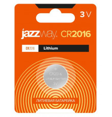 Элемент питания литиевый CR2016 3В BL-1 (блист.1шт) JazzWay 2852830