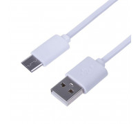 Шнур USB 3.1 type C (male)-USB 2.0 (male) 1м бел. Rexant 18-1881-1