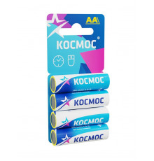 Элемент питания солевой AA/R6 4хBL (блист.4шт) КОСМОС KOCR64BL