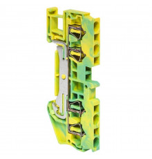 Колодка клеммная JXB-ST-2.5 земля пружинная PROxima EKF plc-jxb-st-2.5-pen