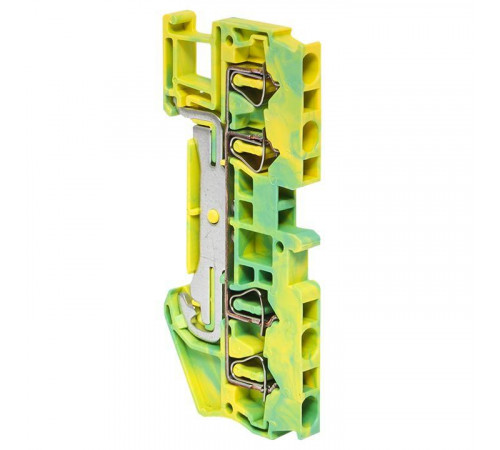 Колодка клеммная JXB-ST-2.5 земля пружинная PROxima EKF plc-jxb-st-2.5-pen