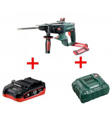 Перфоратор аккумуляторный KHA 18 LTX 1х3.5Ач LiHD+ЗУ ASC55 Metabo T03320