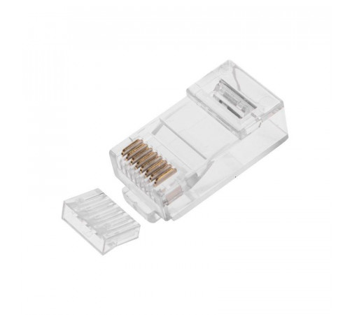 Джек компьютерный RJ45 (8P8C) кат.6 со вставкой Rexant 05-1031