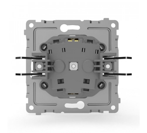 Розетка 1-м СП Pixel 16А IP20 с заземл. защ. шторки с крышкой механизм бел. TOKOV ELECTRIC TKE-PX-R1ZSW1-C01