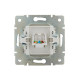 Розетка компьютерная СП Rain RJ45 16А IP20 механизм бел. LEZARD 703-0288-139