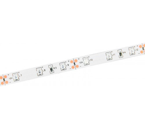 Лента светодиодная LED LSR-2835B60-4.8-IP20-12В (уп.5м) IEK LSR1-7-060-20-3-05