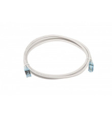 Патч-корд PC-LPM-STP-RJ45-RJ45-C6-2M-LSZH-GY F/UTP экран. кат.6 LSZH 2м сер. Hyperline 42375