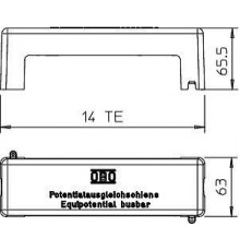 Крышка для 1801 VDE PS 1801 AH OBO 5015707