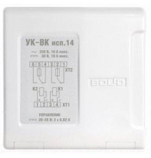 Устройство коммутационное УК-ВК (исп. 14) (усил. рел. на 2 кан.; вх. напр. 24В 20мА вых. до 250В 10А) Болид 259854