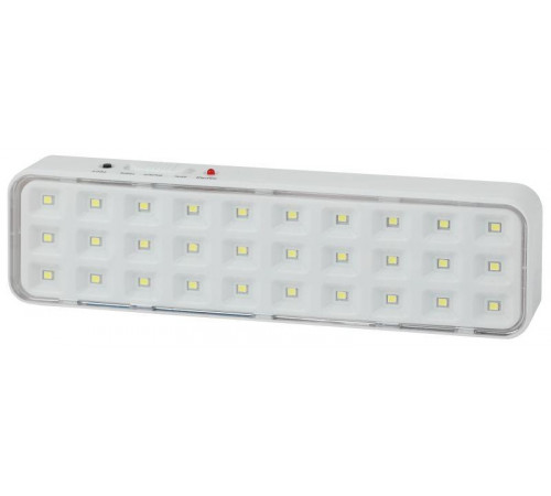 Светильник светодиодный DBA-102-0-20 30LED 5ч IP20 выход аварийный непостоянный Эра Б0044395