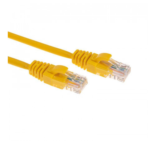 Патч-корд U/UTP CAT 6 RJ45-RJ45 26AWG LSZH желт. 1.5м Rexant 02-0295-105