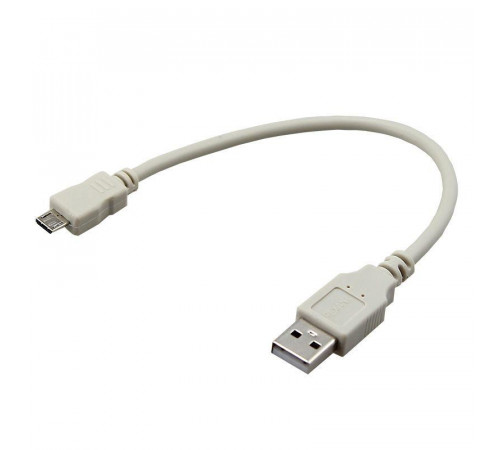 Шнур micro USB (male) - USB-A (male) 0.2M (уп.10шт) Rexant 18-1162