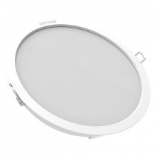 Светильник светодиодный Eco Class Downlight DL 840 WT 18Вт 4000К IP44 1710лм ДВО даунлайт кругл. встраив. ультратонкий LEDVANCE 4058075644274