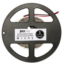 Лента светодиодная PLS 2835/120-12V 12Вт/м 6500К холод. бел. IP20 (уп.5м) JazzWay 2859051