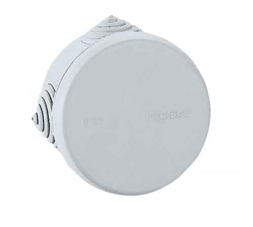 Коробка круглая Plexo IP55 60/40мм Leg 092100