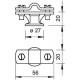 Держатель проволоки d8-10мм с перемыч. 113 B-Z-HD OBO 5230322