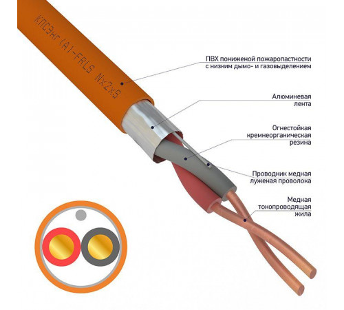 Кабель КПСЭнг(А)-FRLS 1х2х0.35 (м) Rexant 01-4901-1